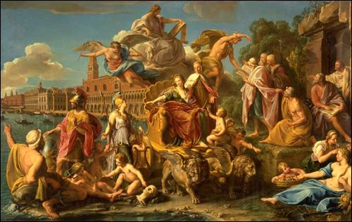 Pompeo Batoni Triumph of Venice Spain oil painting art